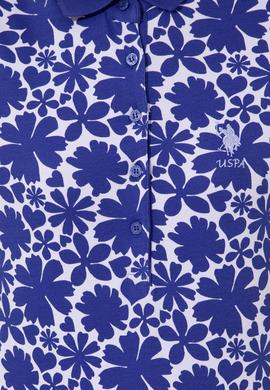 Kadın Lila Polo Yaka Tişört - 50251907008