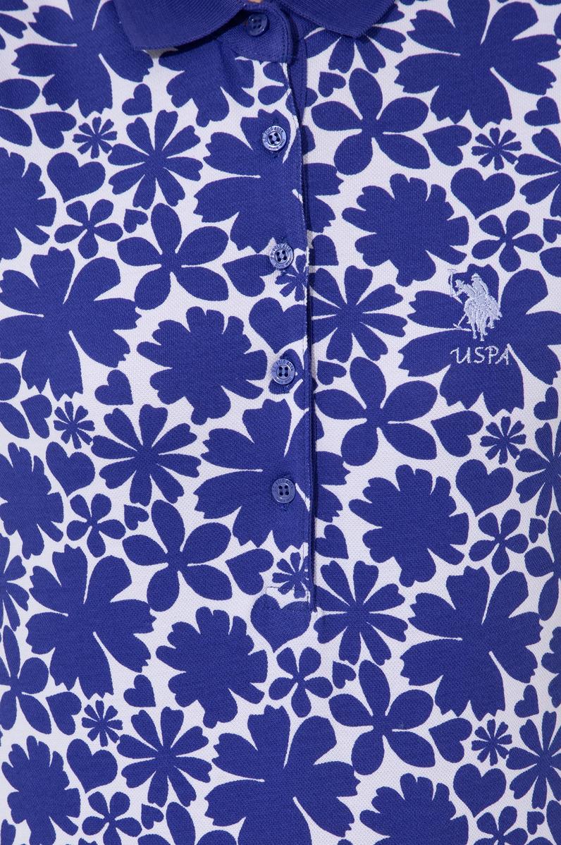 Kadın Lila Polo Yaka Tişört