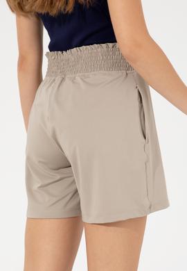 Kadın Haki Örme Şort - 50249068006