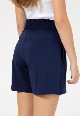 Kadın Lacivert Örme Şort - 50249068016