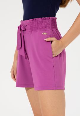 Kadın Menekşe Örme Şort - 50249068022