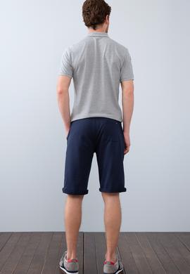 Erkek Lacivert  Örme Şort - 50213664004