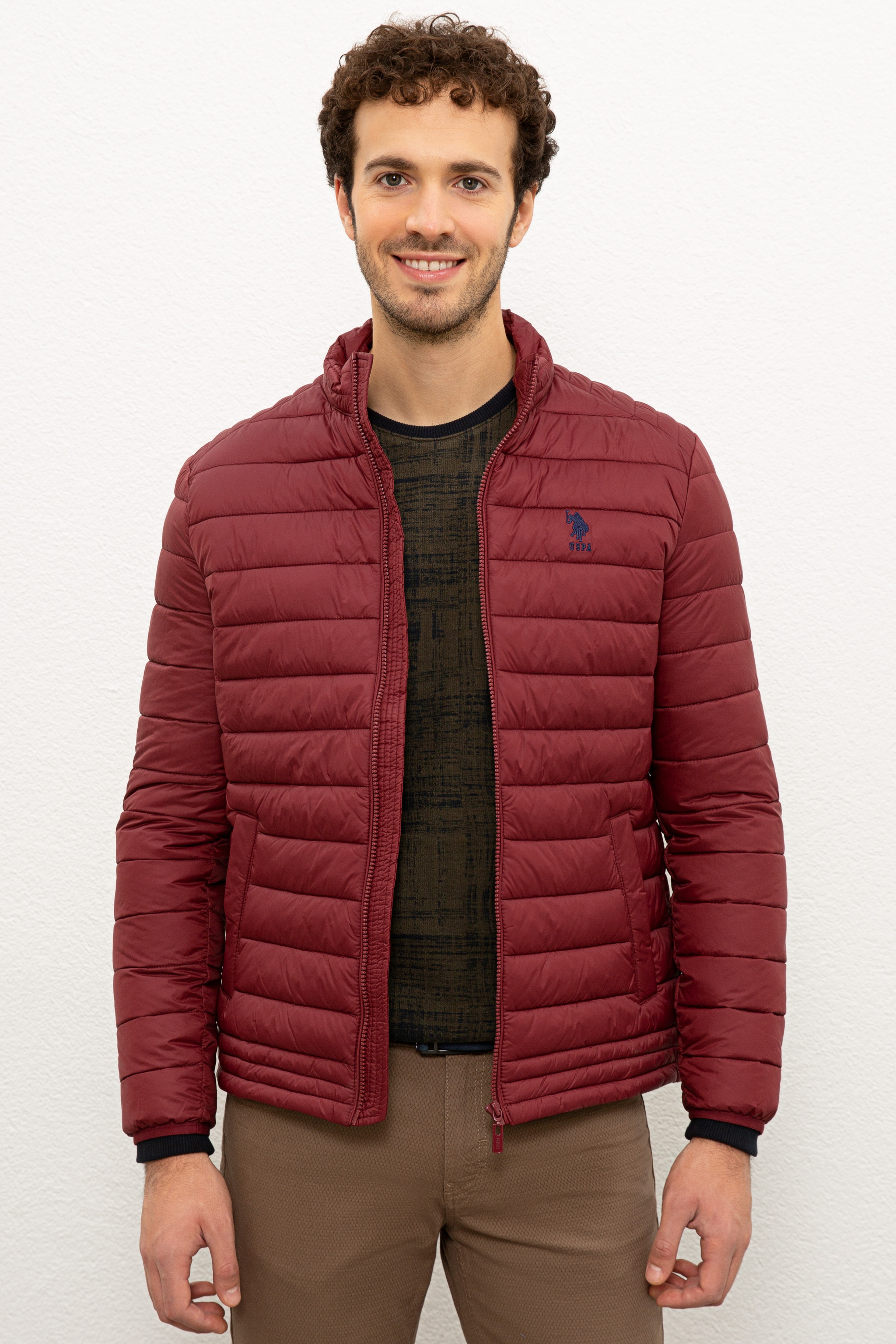 Erkek Bordo Mont - Image 1