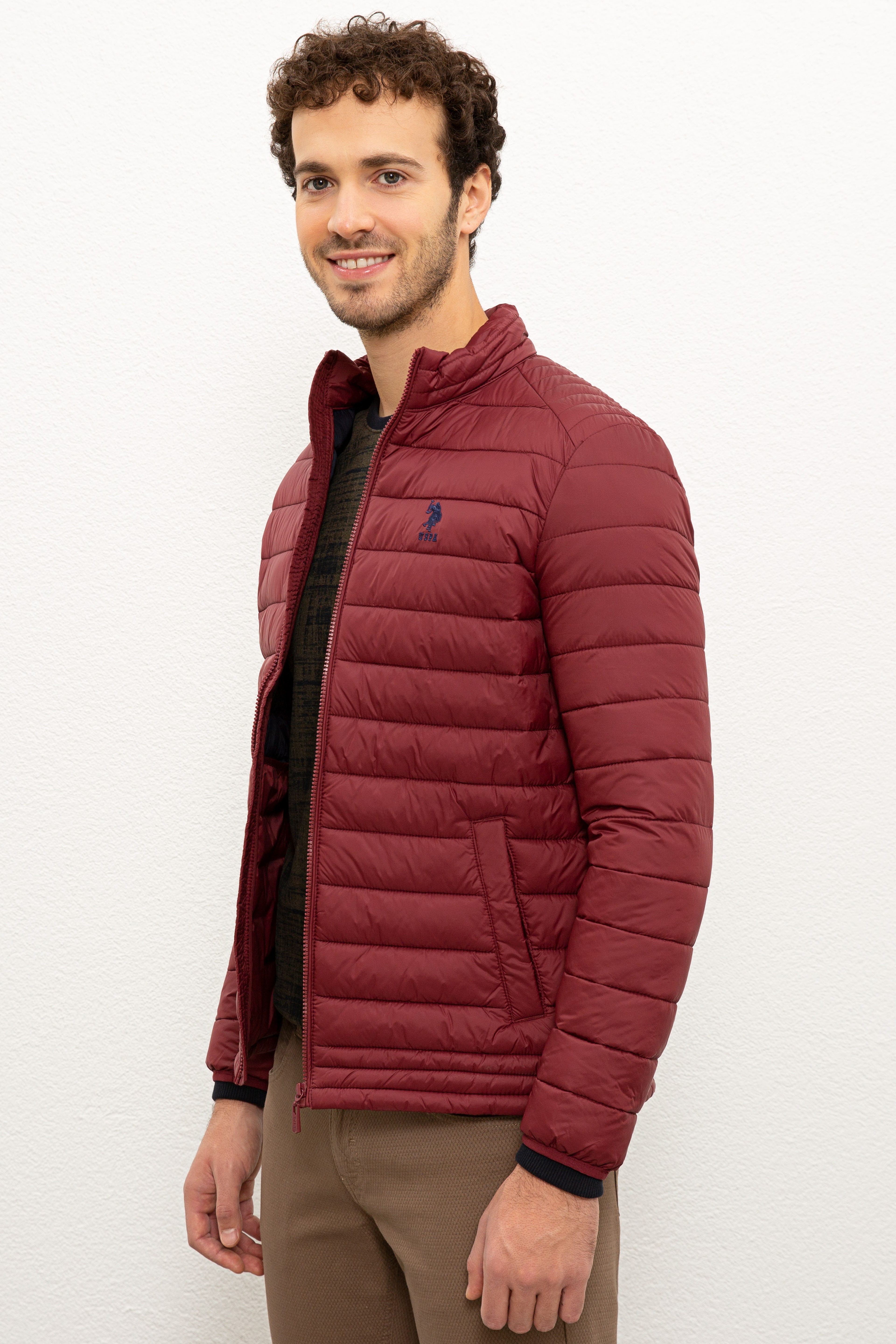 Erkek Bordo Mont - Image 3