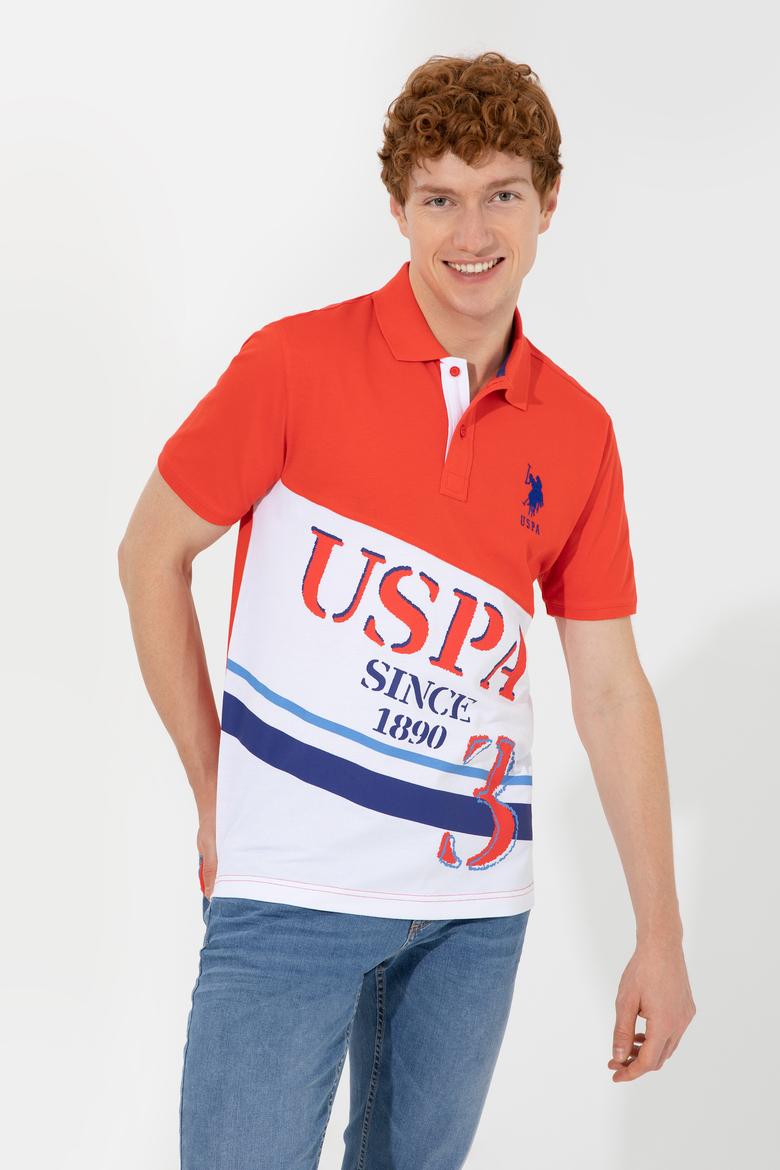 Erkek Kırmızı Polo Yaka Tişört - 50249192014