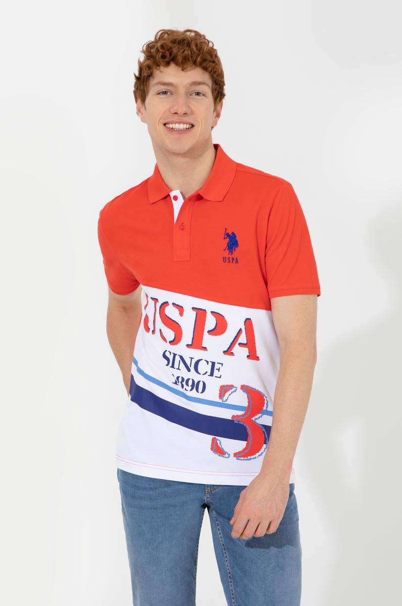 Erkek Kırmızı Polo Yaka Tişört