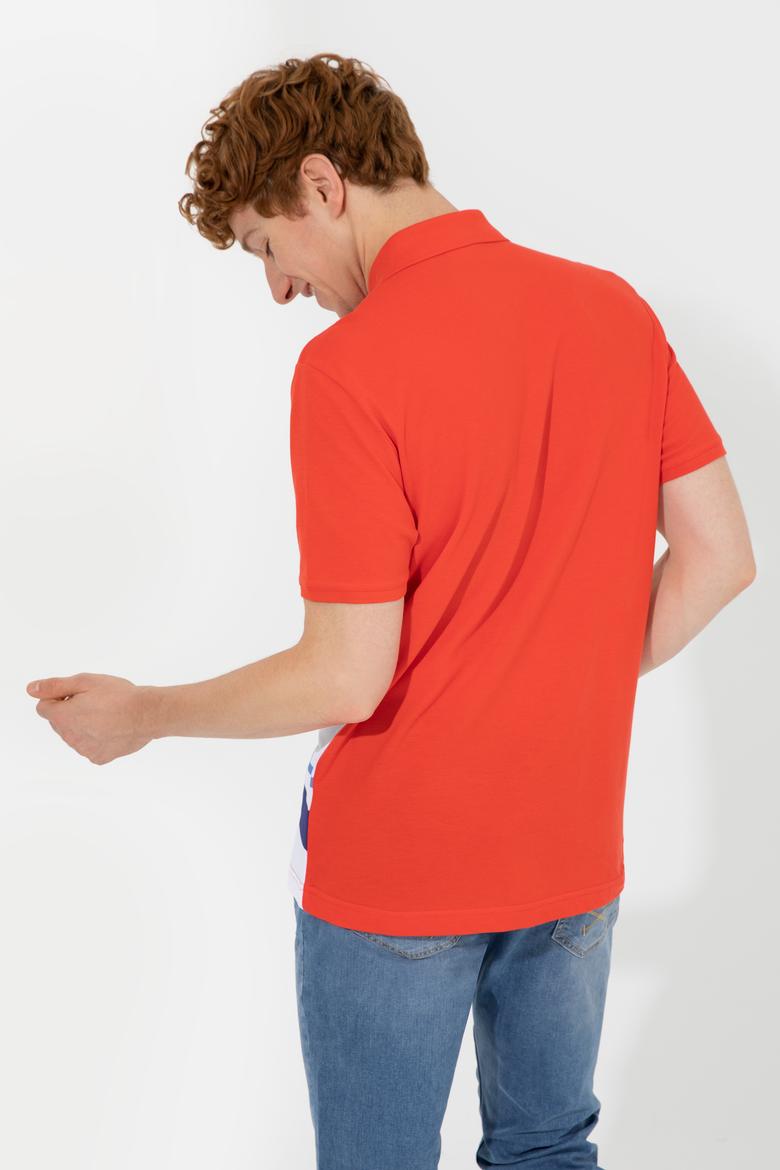 Erkek Kırmızı Polo Yaka Tişört - 50249192014