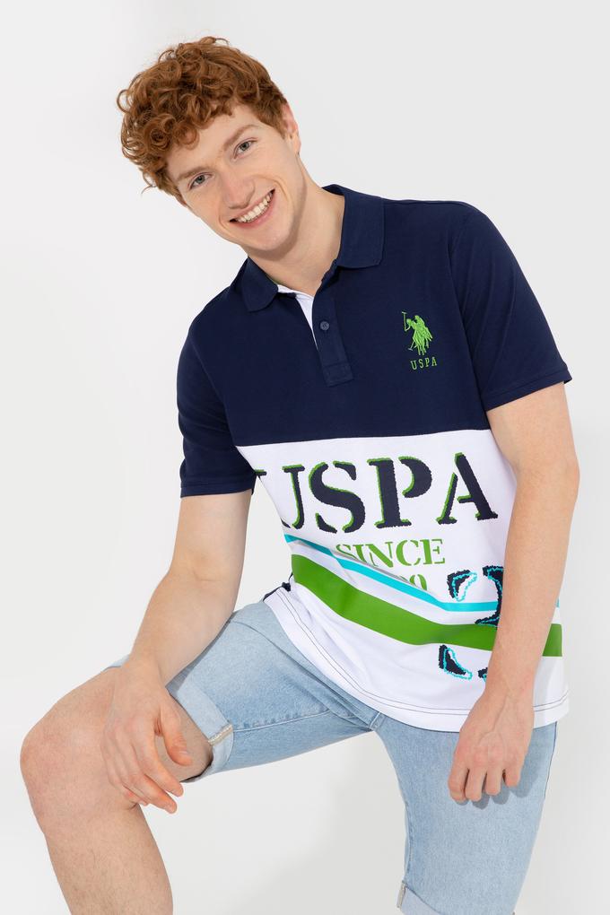 Erkek Lacivert Polo Yaka Tişört