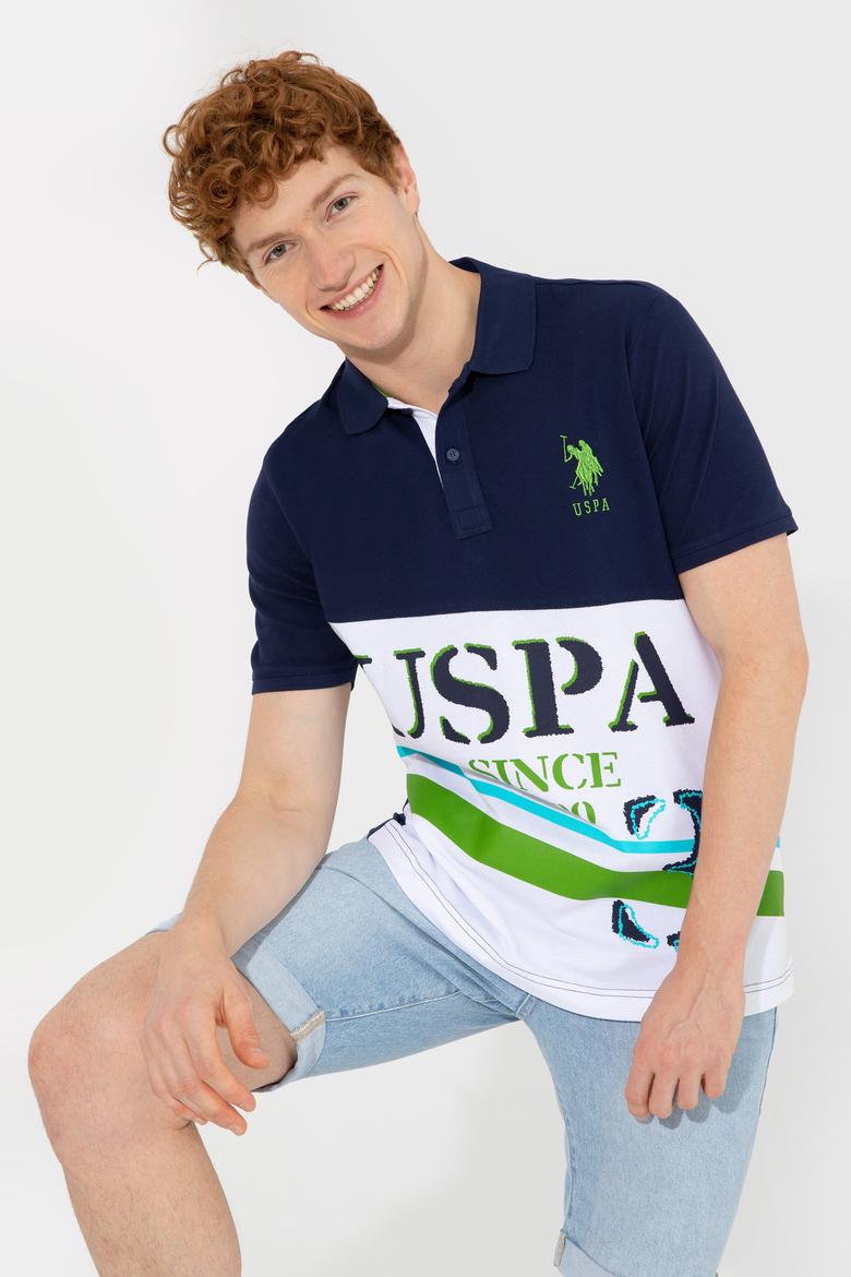 Erkek Lacivert Polo Yaka Tişört