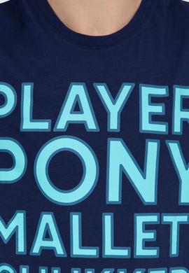 Erkek Lacivert Bisiklet Yaka Tişört - 50248611013