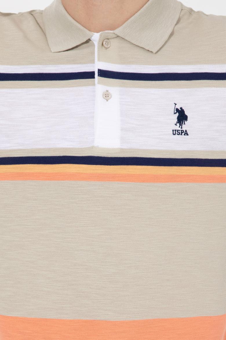 Erkek Taş Polo Yaka Tişört - 50246132022