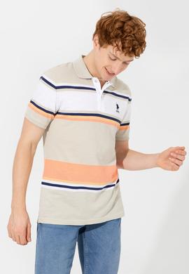 Erkek Taş Polo Yaka Tişört - 50246132022