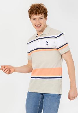 Erkek Taş Polo Yaka Tişört - 50246132022