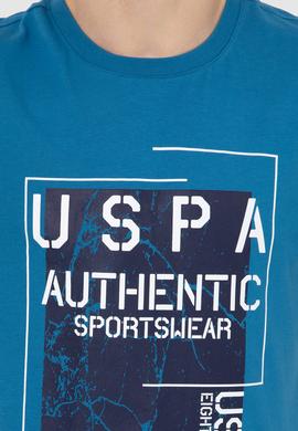 Erkek Petrol Bisiklet Yaka Tişört - 50246123040