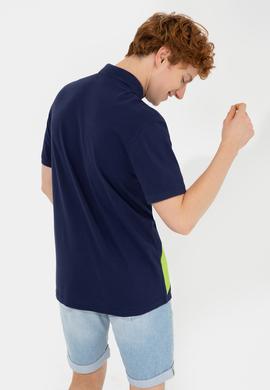 Erkek Lacivert Polo Yaka Tişört - 50249138020