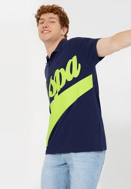 Erkek Lacivert Polo Yaka Tişört - 50249138020