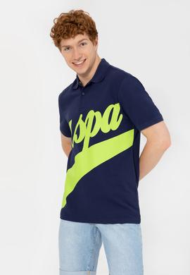 Erkek Lacivert Polo Yaka Tişört - 50249138020