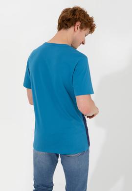 Erkek Petrol Tişört - 50247328153