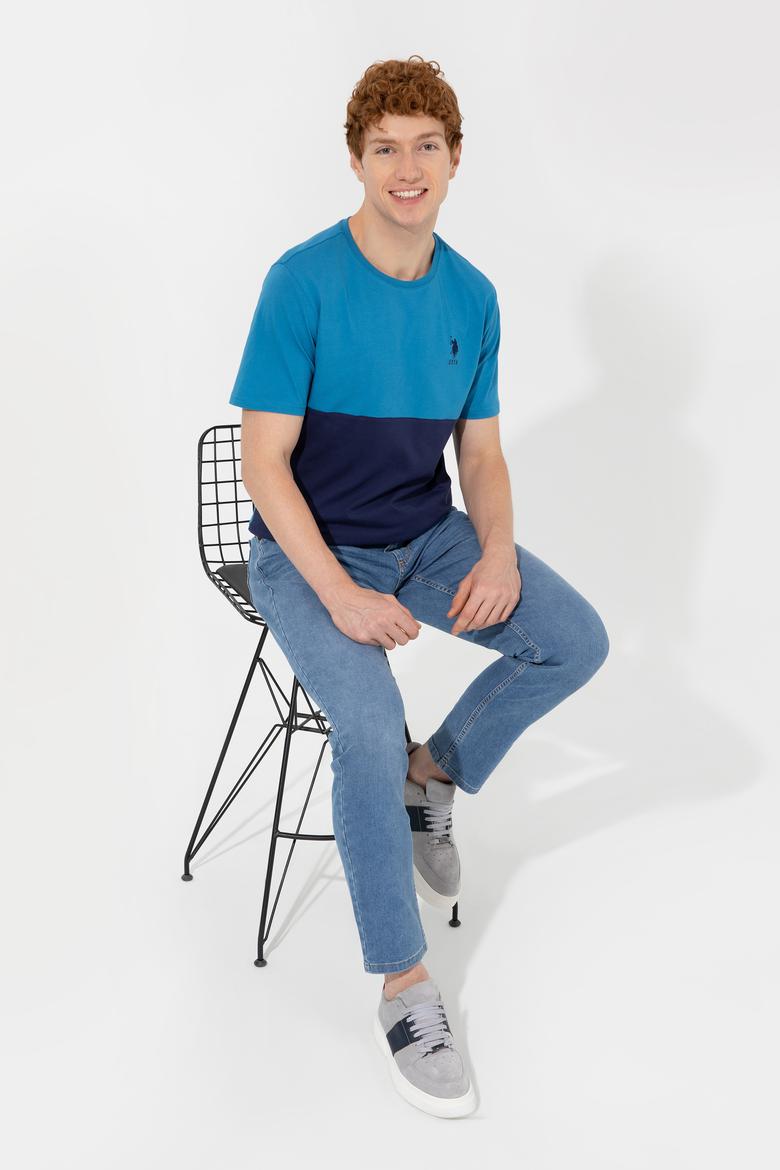 Erkek Petrol Tişört - 50247328153