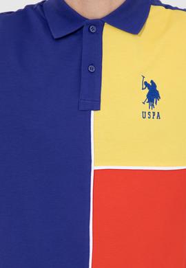 Erkek Mavi Polo Yaka Tişört - 50248519009