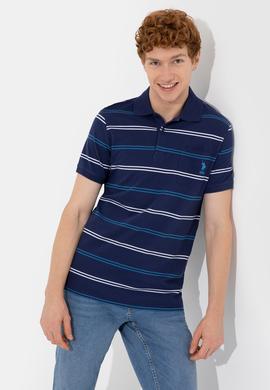 Erkek Lacivert Polo Yaka Tişört - 50247784018