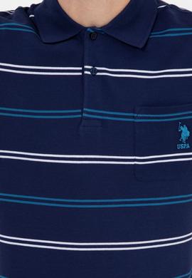 Erkek Lacivert Polo Yaka Tişört - 50247784018