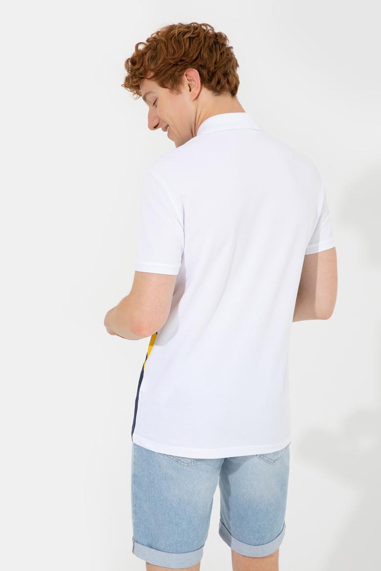 Erkek Açık Sarı Polo Yaka T-Shirt - 50249165010
