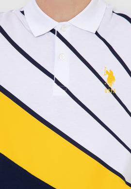 Erkek Açık Sarı Polo Yaka T-Shirt - 50249165010