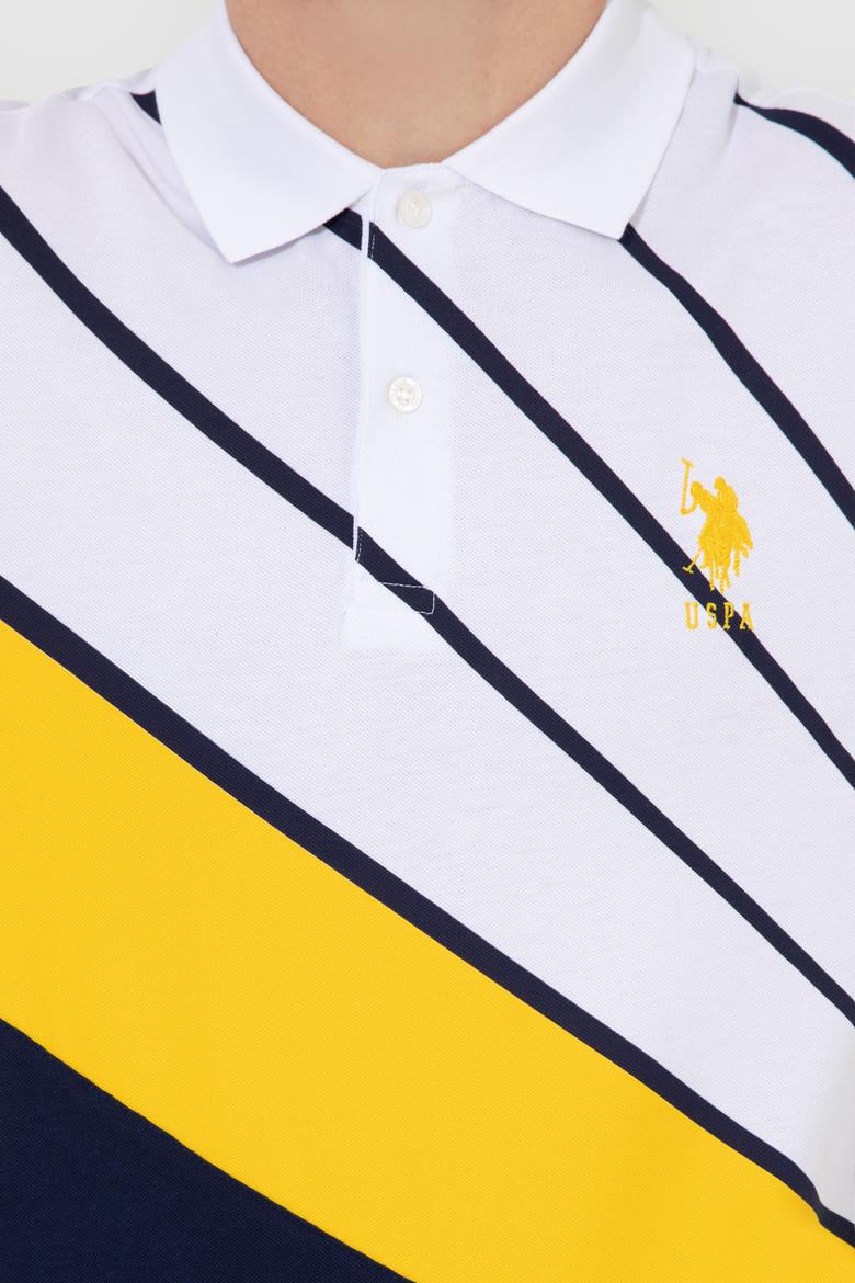 Erkek Açık Sarı Polo Yaka T-Shirt - 50249165010