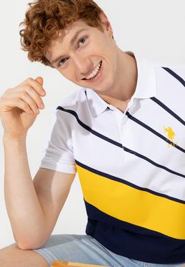 Erkek Açık Sarı Polo Yaka T-Shirt - 50249165010