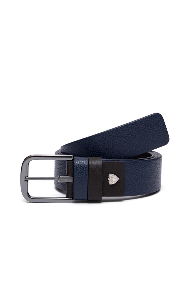 Erkek Çift Taraflı Lacivert Kemer - 50258571015