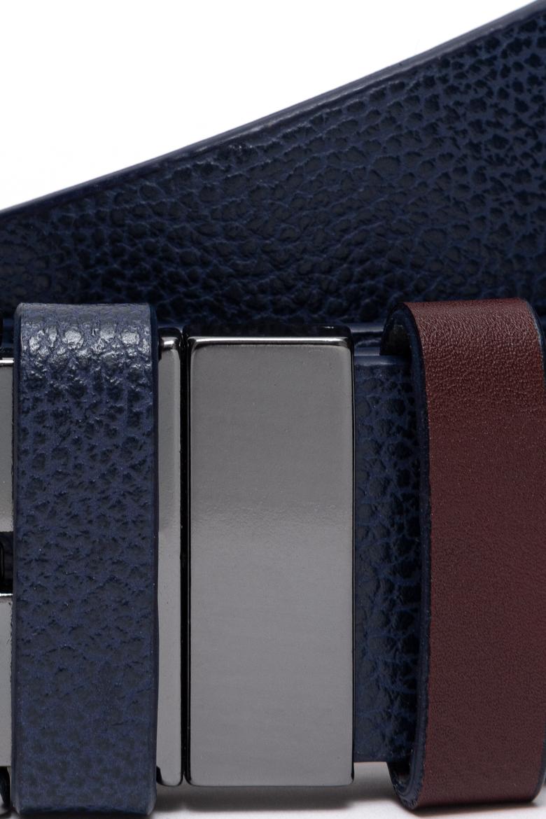 Erkek Çift Taraflı Lacivert Kemer - 50258593012