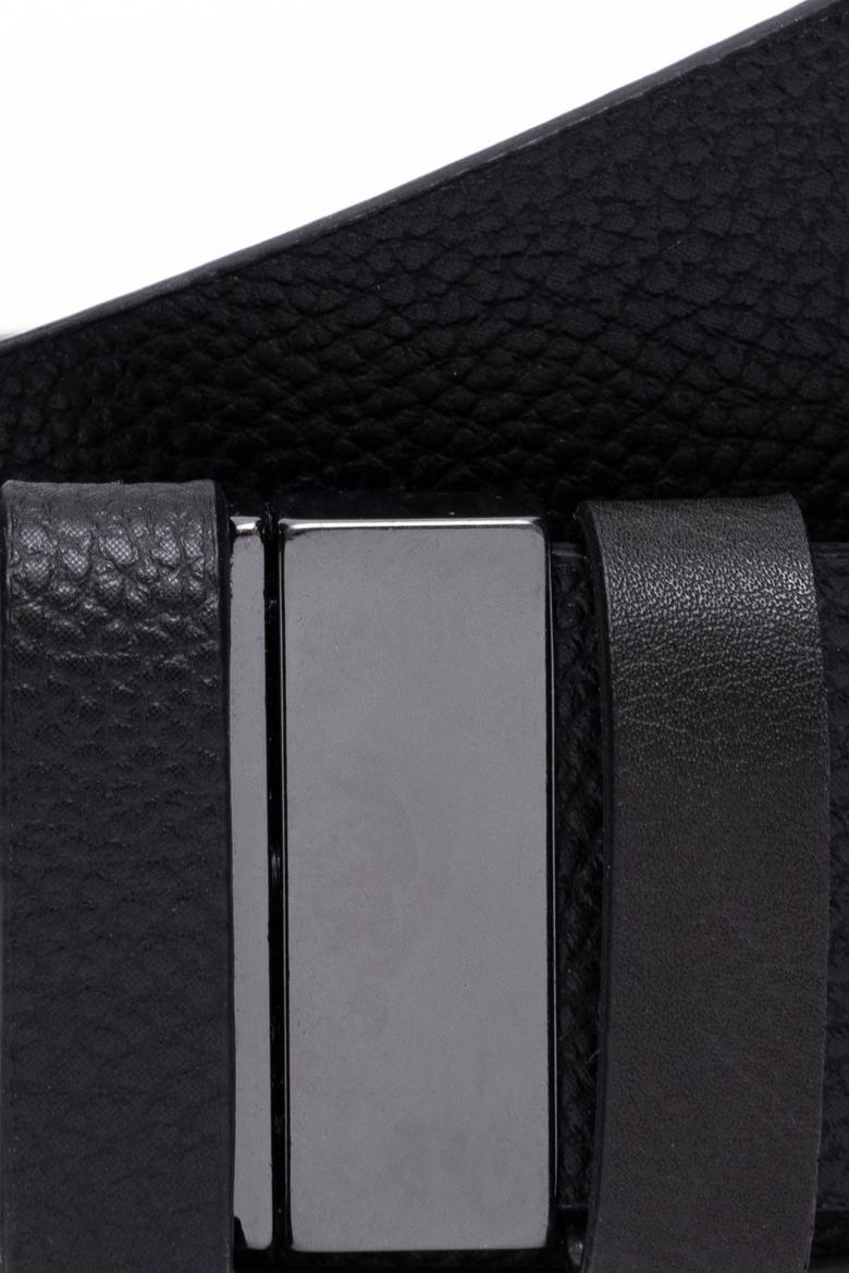 Erkek Çift Taraflı Siyah Kemer - 50258593006