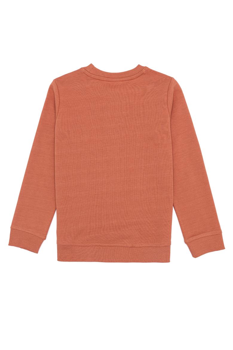 Erkek Çocuk Kiremit Basic Sweatshirt - 50260644090