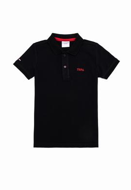 Erkek Çocuk Siyah Polo Yaka Tişört - 50251776076