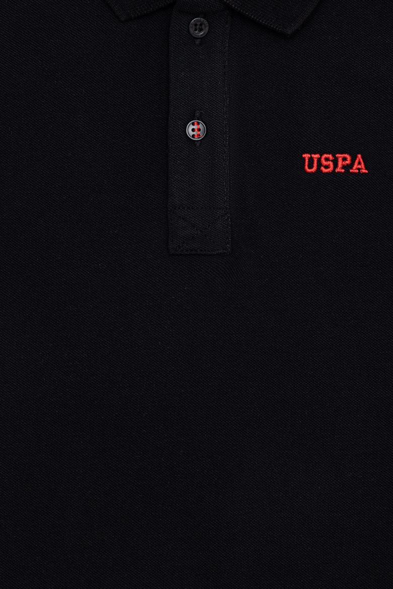 Erkek Çocuk Siyah Polo Yaka Tişört - 50251776076