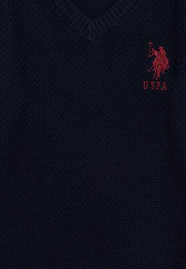 Erkek Çocuk Lacivert V - Yaka Triko Kazak - 50257688005