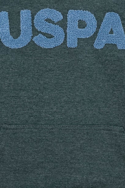 Erkek Çocuk Yeşil Basic Sweatshirt