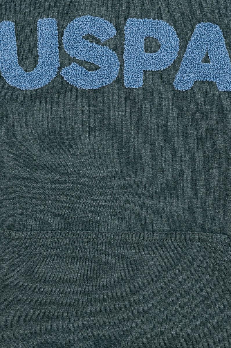 Erkek Çocuk Yeşil Basic Sweatshirt