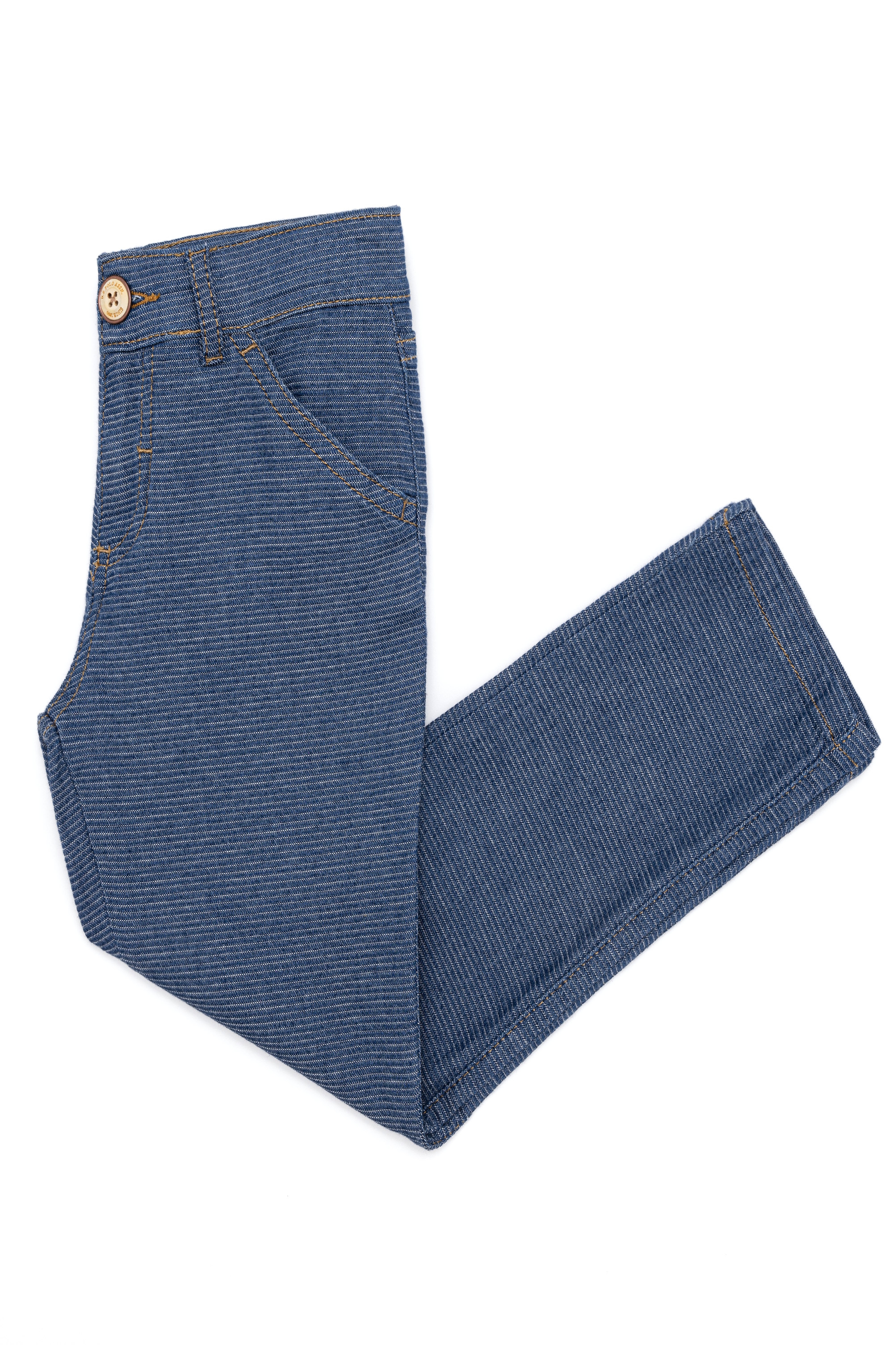 Erkek Çocuk Mavi Jean Pantolon