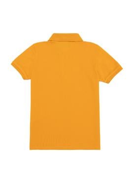 Erkek Çocuk Koyu Sarı Polo Yaka Tişört - 50251776039