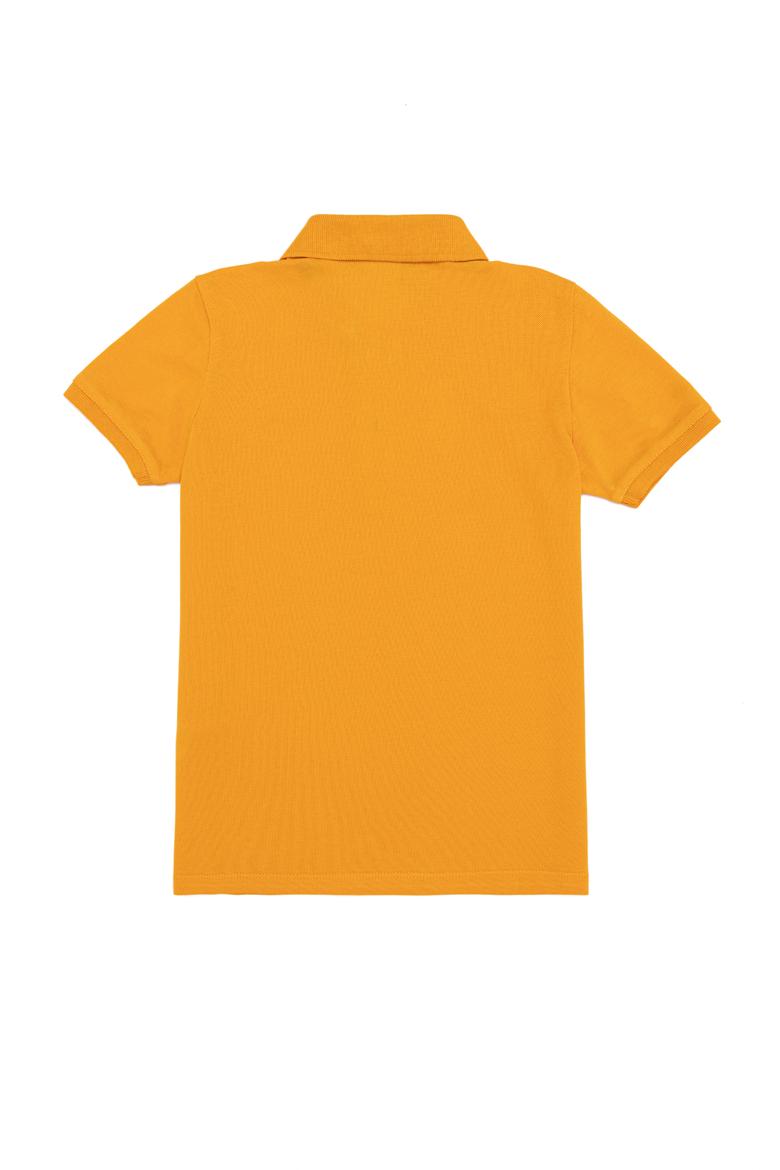 Erkek Çocuk Koyu Sarı Polo Yaka Tişört - 50251776039