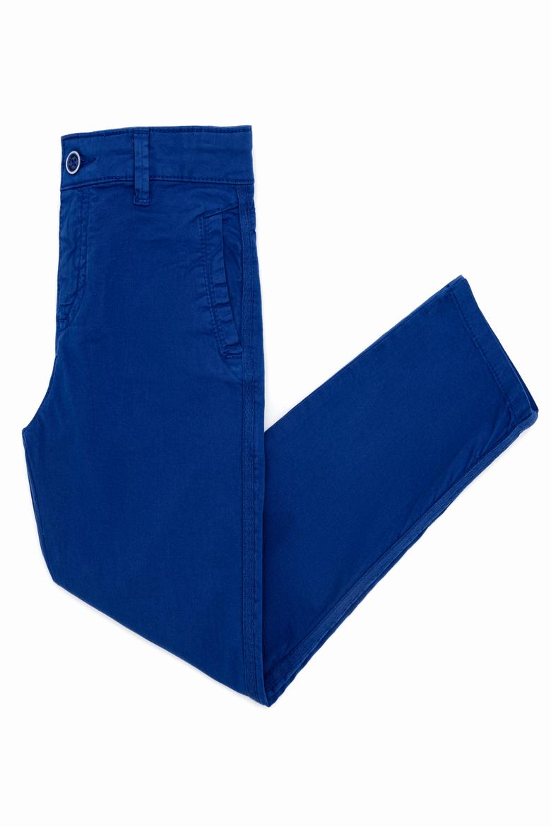 Erkek Çocuk Mavi Kanvas Pantolon