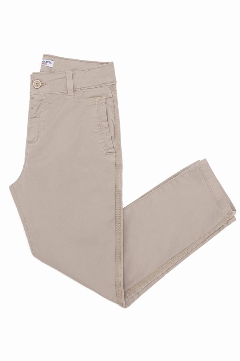 Erkek Çocuk Taş Kanvas Pantolon