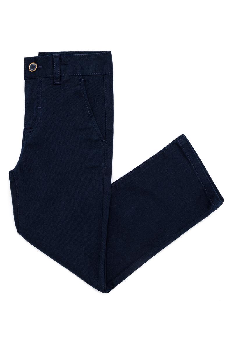 Erkek Çocuk Lacivert Kanvas Pantolon