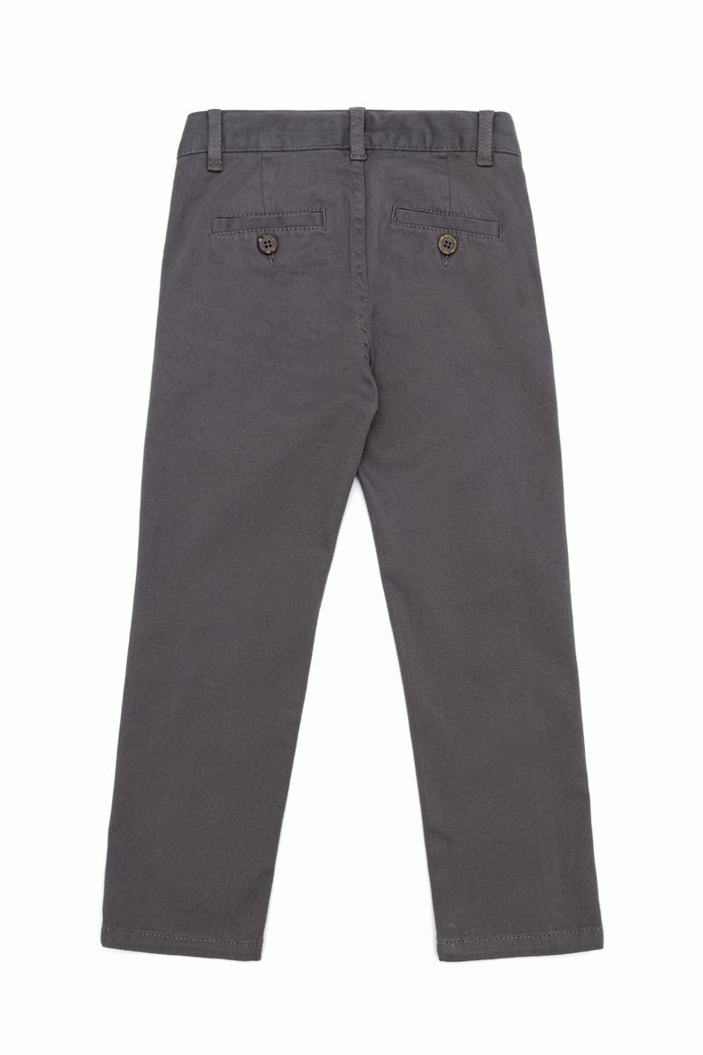Erkek Çocuk Gri Kanvas Pantolon - 50253389041