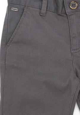 Erkek Çocuk Gri Kanvas Pantolon - 50253389041