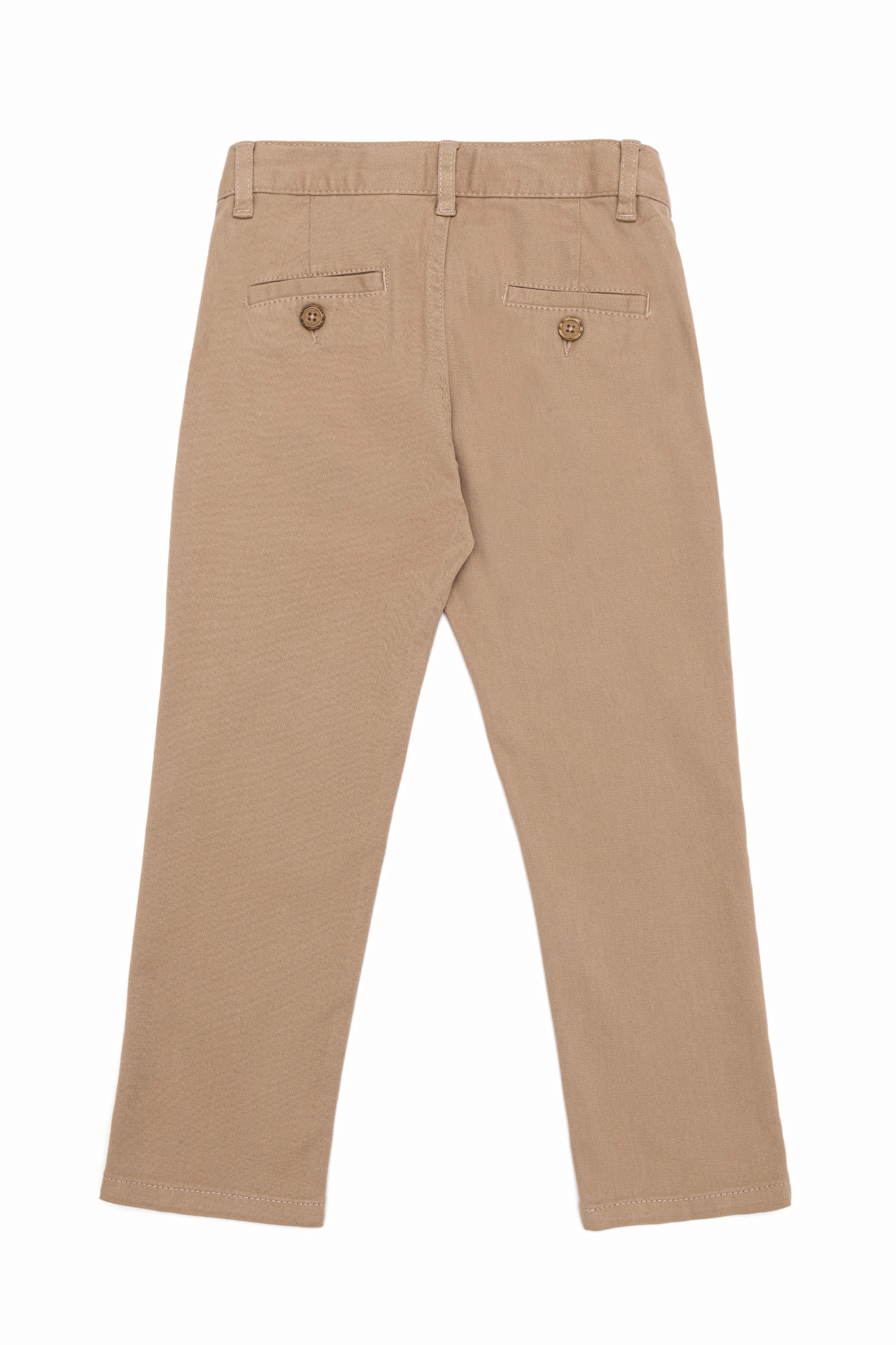 Erkek Çocuk Camel Kanvas Pantolon