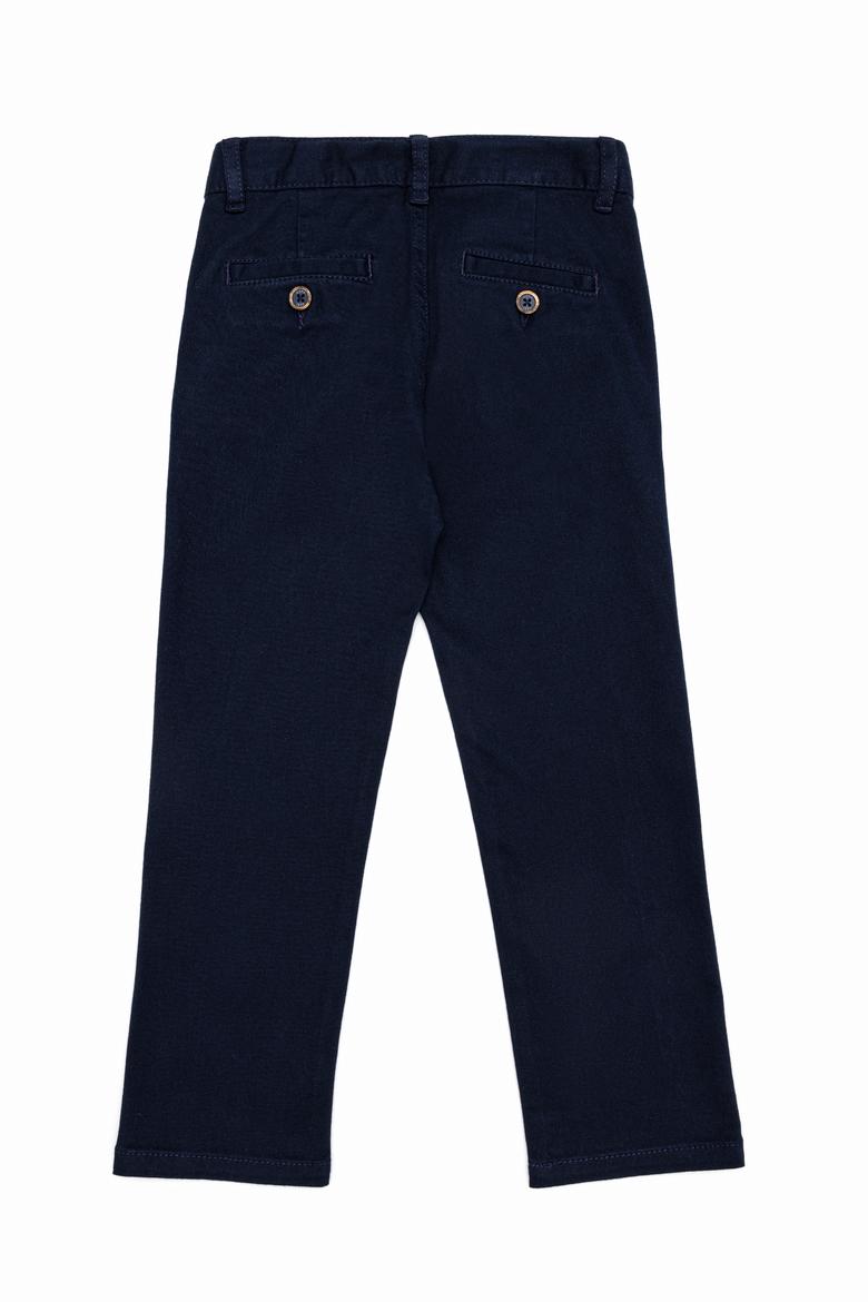 Erkek Çocuk Lacivert Kanvas Pantolon - 50253389019