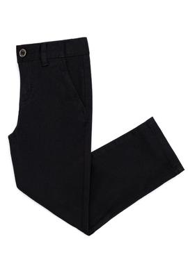 Erkek Çocuk Siyah Kanvas Pantolon - 50253389008